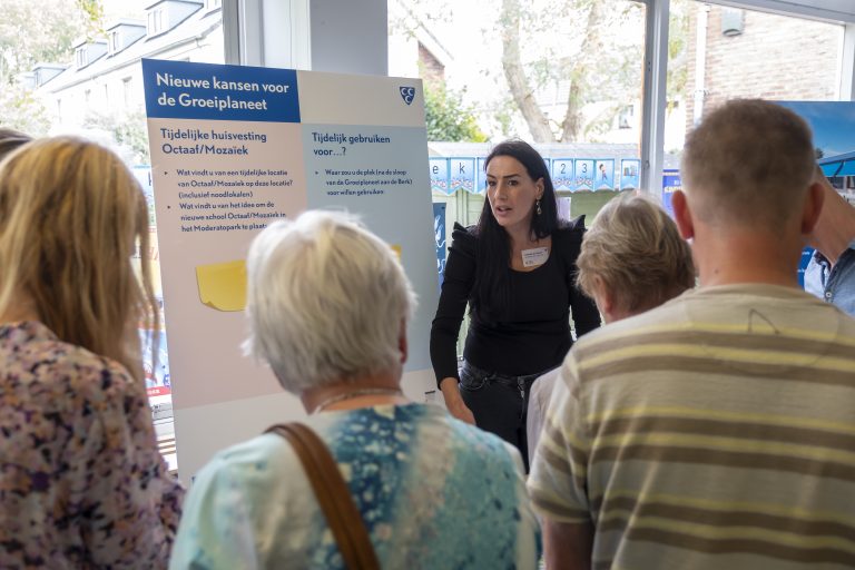 Afbeelding van een participatiebijeenkomst voor het project Langeland.