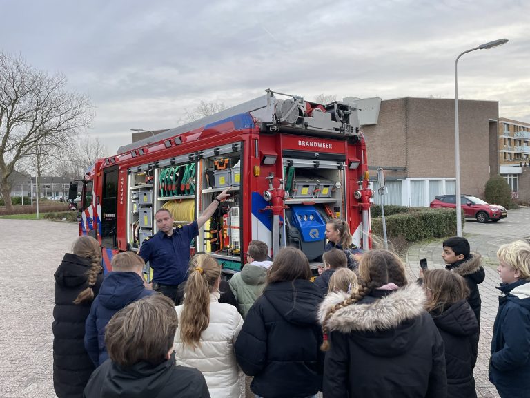 Kindergemeenteraad ambassadeur van brandveilig leven