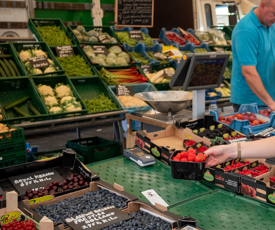 Weekmarkt sluit eerder in verband met hitte