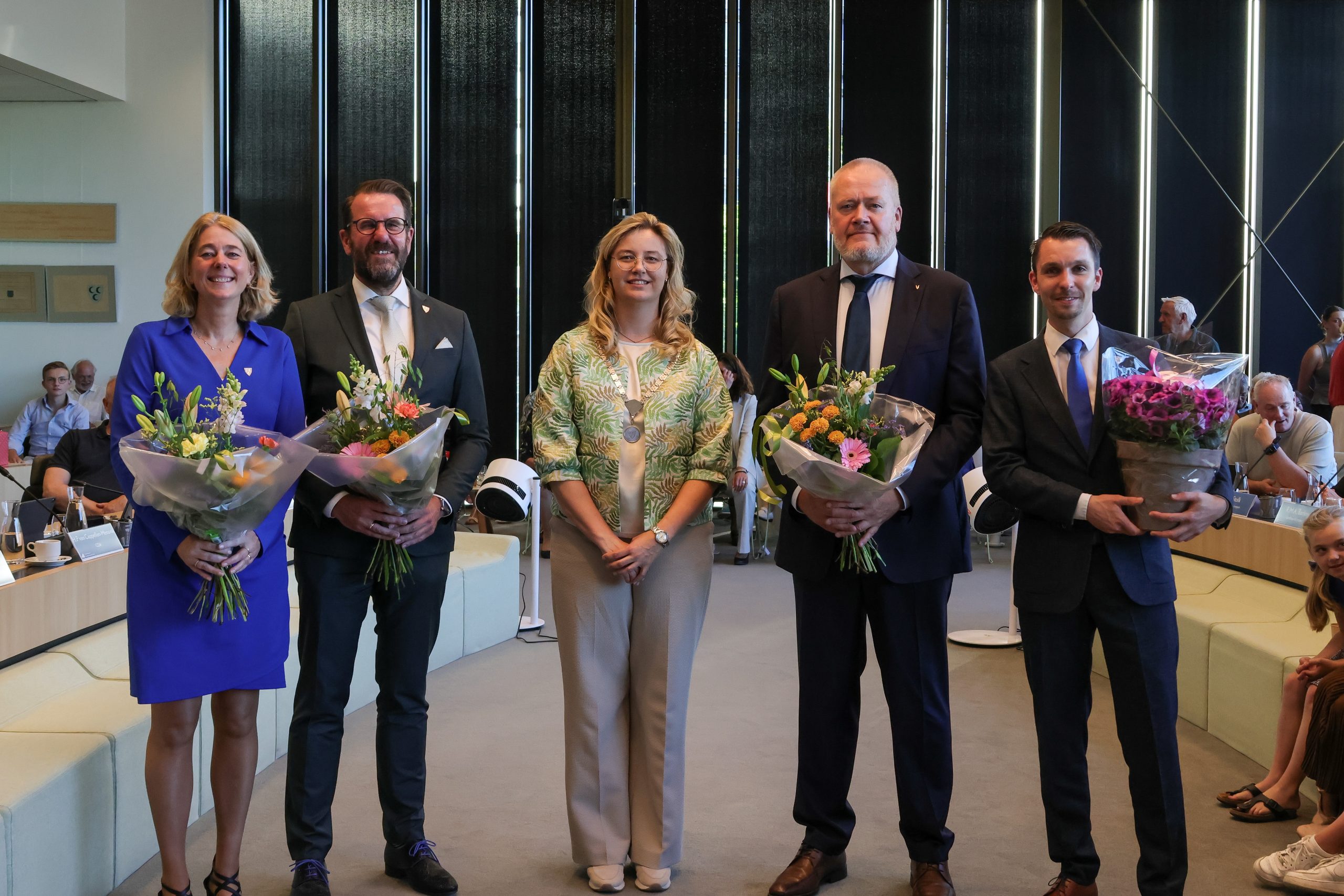 Installatie nieuwe wethouders Krimpen aan den IJssel